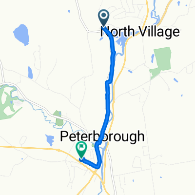 6 Hunt Rd, Peterborough to 22 Laurel St, Peterborough