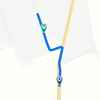 Route to Gárdonyi Géza utca 45., Nyírjákó