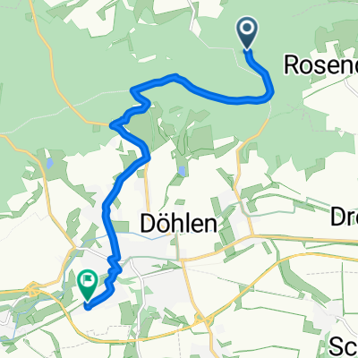 Alter Stadtweg, Neustadt an der Orla nach Meilitzer Straße 40, Neustadt an der Orla