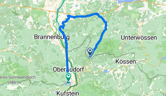 Dorfstraße 38, Aschau im Chiemgau nach Marblingstraße 9, Kiefersfelden