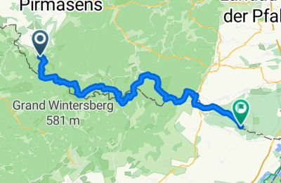 Route in der Bikemap App öffnen