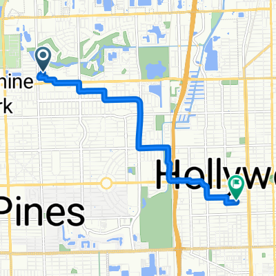 Sheridan Street 5591, Hollywood to Madison Street 2233, Hollywood