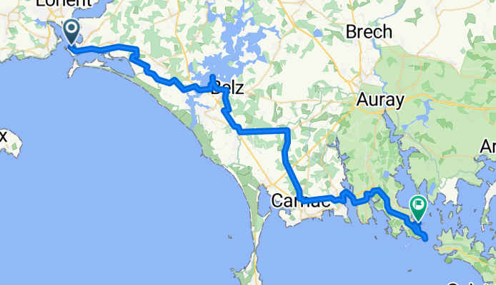 Bretagne 6.2 - Port-Louis =&gt; Larmor-Baden