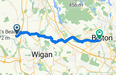 Route in der Bikemap App öffnen
