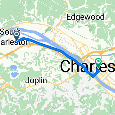 401 D St, South Charleston to 229 Capitol St, Charleston