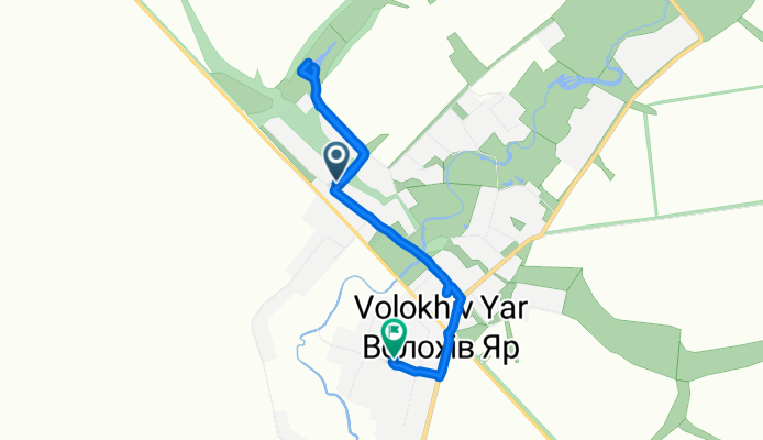 От улица Мира до Unnamed Road