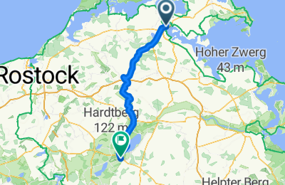 Route in der Bikemap App öffnen