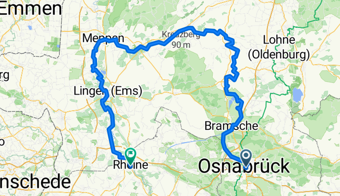 Hase-Ems-Tour-Offizielle Route von Emsland.com