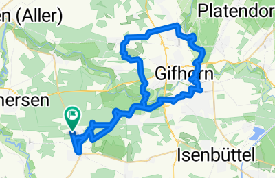 Route in der Bikemap App öffnen