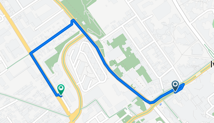 De 103 Avenue Georges Gosnat, Ivry-sur-Seine a 55 Rue Jean le Galleu, Ivry-sur-Seine