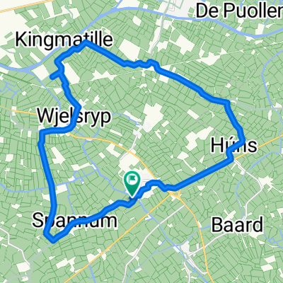 Lytse Streek 13, Winsum naar Lytse Streek 13, Winsum
