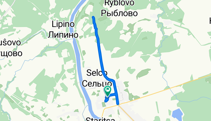 от старицы до беседки