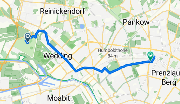 Unnamed Road, Berlin nach Schönhauser Allee 70e, Berlin