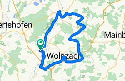 Route in der Bikemap App öffnen