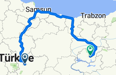 Route in der Bikemap App öffnen