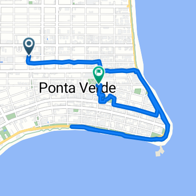 De Rua Hélio Pradines, 965, Maceió a Avenida Doutor José Sampaio Luz, 889–1055, Maceió