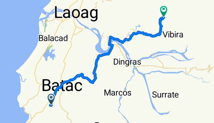 Unnamed Road, Batac to Unnamed Road, Piddig