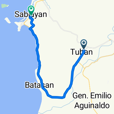 Unnamed Road, Sablayan to Q. Ordones Street 108, Sablayan
