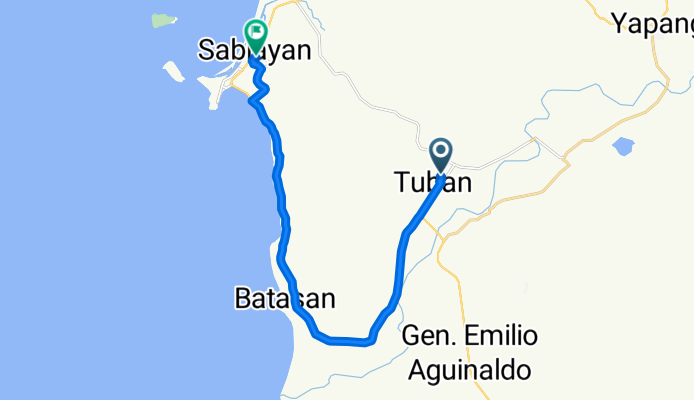 Unnamed Road, Sablayan to Q. Ordones Street 108, Sablayan