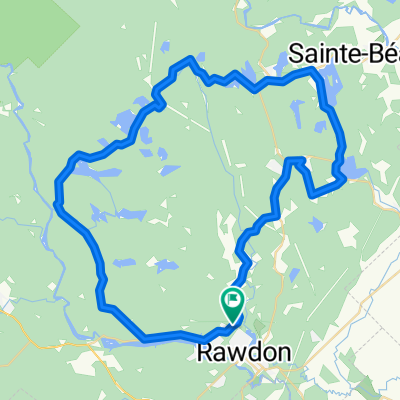 Vert 62 - Rue Shakespeare 4362, Rawdon to Chemin du Lac-Morgan 4406, Rawdon
