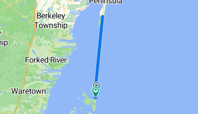 Beach Access 20, Berkeley Township to Shore Road 23, Berkeley Township