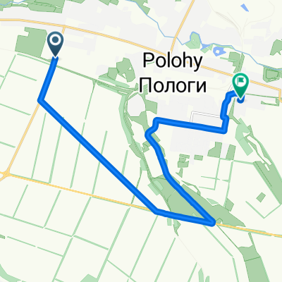 От Чкалова улица, Пологи до Челюскина улица, Пологи