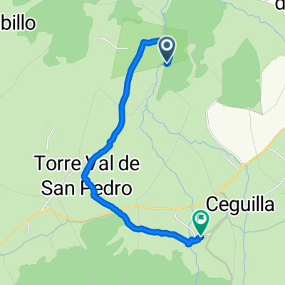 Ruta a Calle Colada de Ganados, 27–29, Navafría
