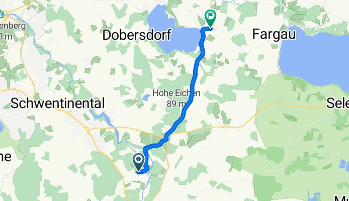 Am Weinberg 23, Schwentinental nach Dorfstraße 22, Schlesen