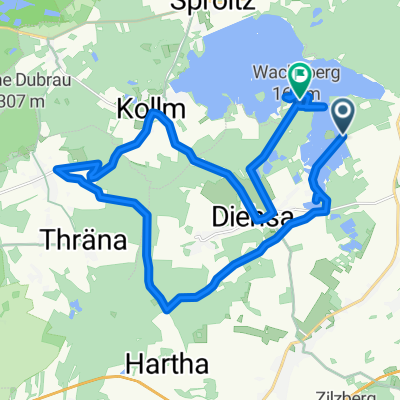 Zum Polder, Waldhufen nach Wacheberg 201, Waldhufen