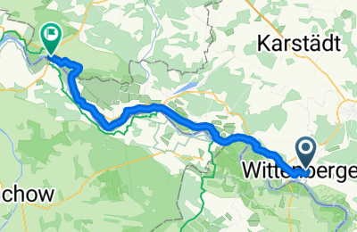 Route in der Bikemap App öffnen