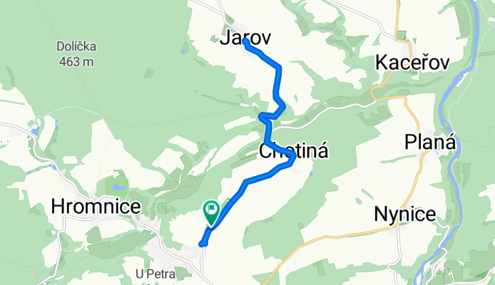 Žichlice - Jarov