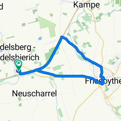 Muddewiese 3, Saterland nach Muddewiese 21, Saterland