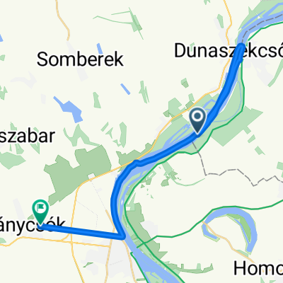 Route nach Muck Lajos utca 19., Lánycsók