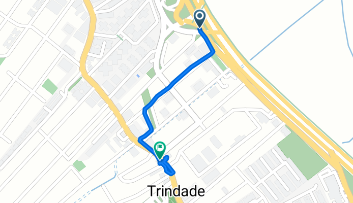 De Avenida Professor Henrique da Silva Fontes, Florianópolis a Rua Lauro Linhares, 1116, Florianópolis