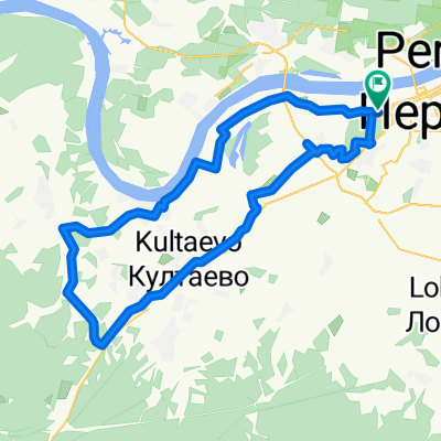 От Проспект Парковый 43, Пермь до Проспект Парковый 43, Пермь