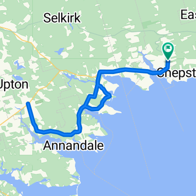 Souris-Fortune-Dundas out and back