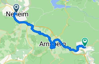 Route in der Bikemap App öffnen