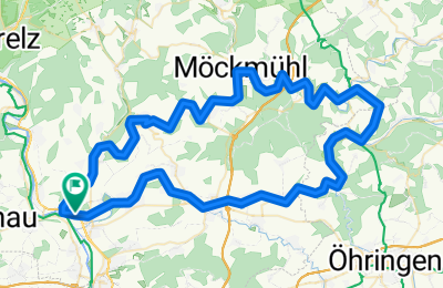 Route in der Bikemap App öffnen