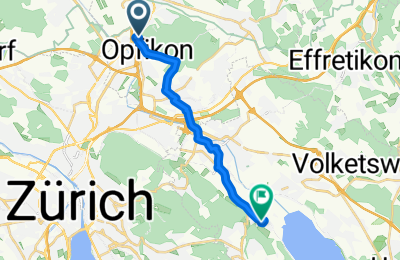 Route in der Bikemap App öffnen