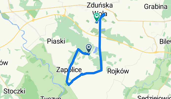 1. Paprotnia do Bogusławskiego 7, Zduńska Wola