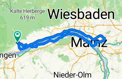 Route in der Bikemap App öffnen