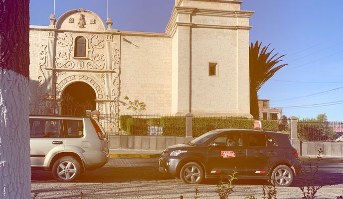 Photo 2 of the Bikemap route "plaza characato" Photo 2 of the Bikemap route "plaza characato"