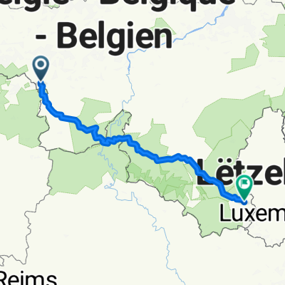 De Pont Bara 37, Erquelinnes à Rue des Faubourgs 73, Arlon