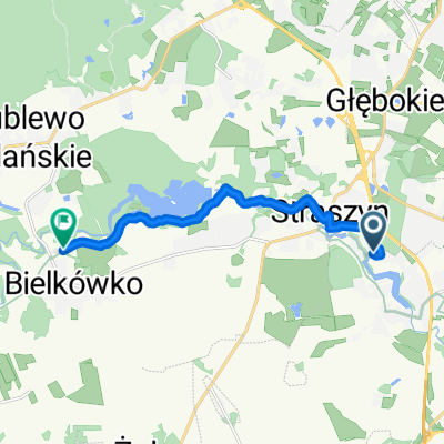 Wodna 15A, Juszkowo do Na Skarpie 2, Bielkówko