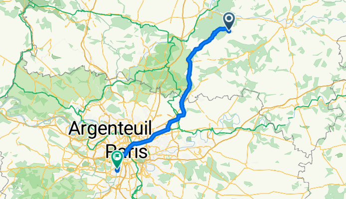 ronse parijs route 3
