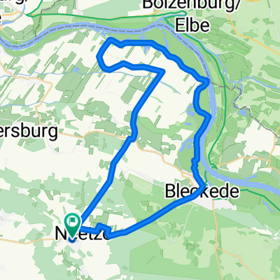 Neetze, Bleckede, Radegast, Brackede