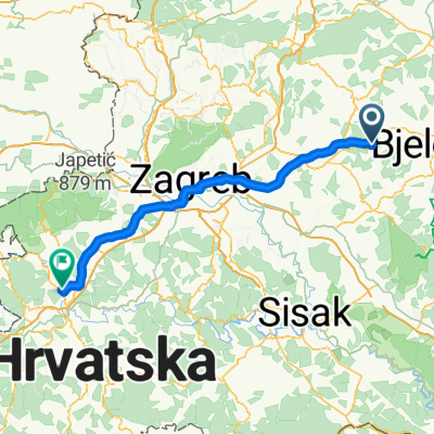 Žabnica 73 to Mahićno 29