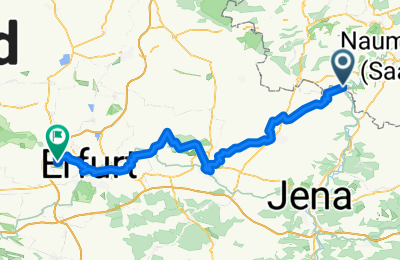 Route in der Bikemap App öffnen