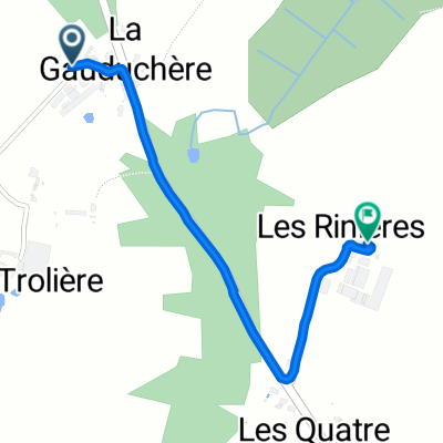 De 10 La Gauduchère, Rouans à 6 Les Rinières, Rouans