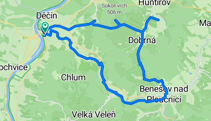 Děčín - Benešov nad Ploučnicí - Děčín